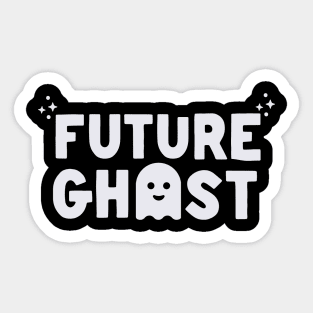 Future Ghost // Cute, Funny Halloween Sticker